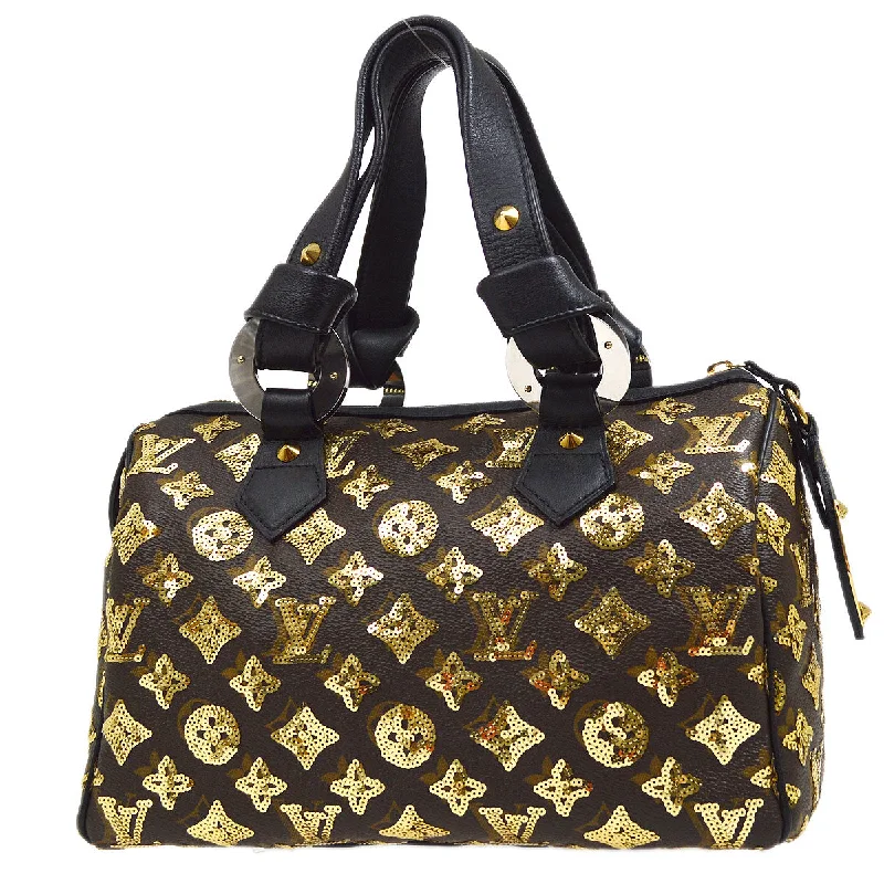 Louis Vuitton bags with a zippered interior pocket for better organizationLOUIS VUITTON 2009 SPEEDY 30 MONOGRAM ECLIPSE M40244