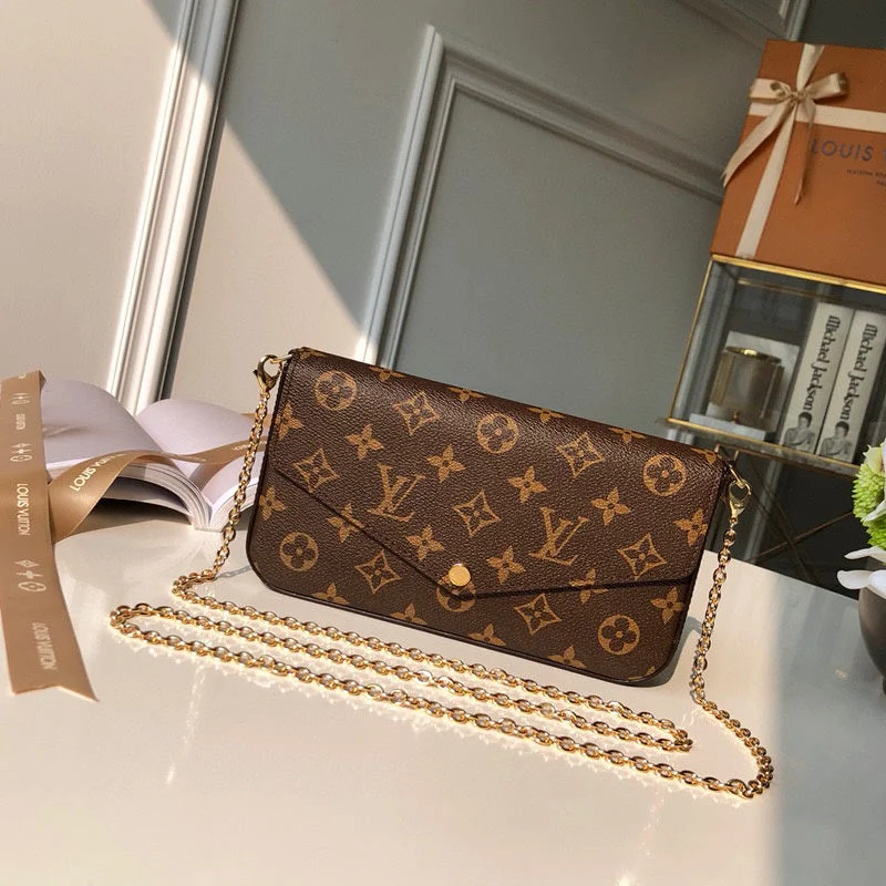 Louis Vuitton crossbody bags with a woven leather strap for textureLouis Vuitton Bags