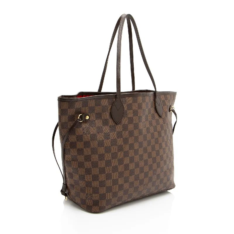 Louis Vuitton Twist bags with a crystal - embellished LV - turnlockLouis Vuitton Damier Ebene Neverfull MM Tote (nNvGqX)