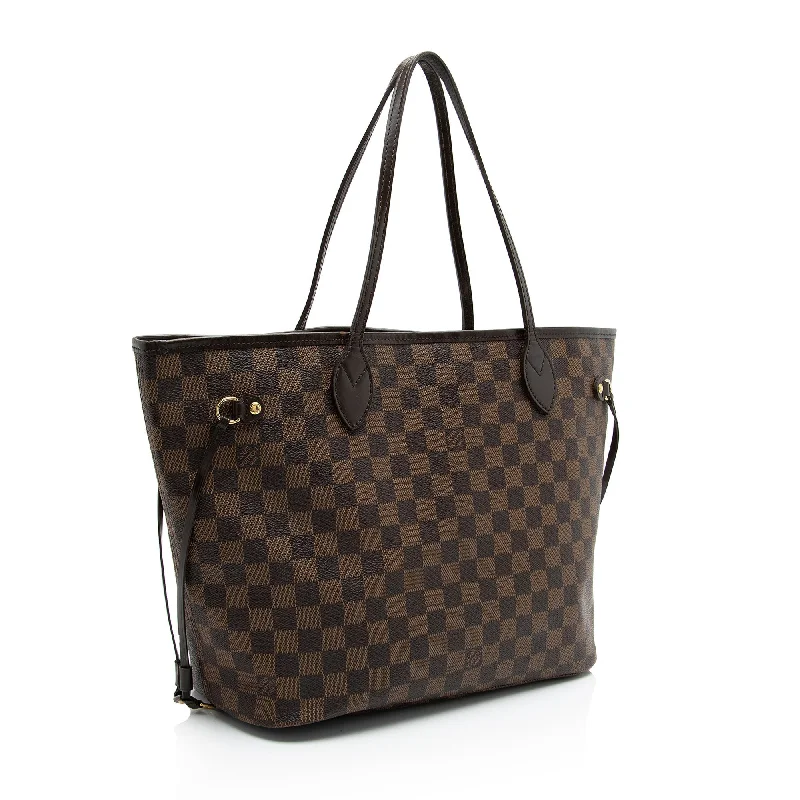 Louis Vuitton Twist bags with a crystal - embellished LV - turnlockLouis Vuitton Damier Ebene Neverfull MM Tote (XRFSKx)