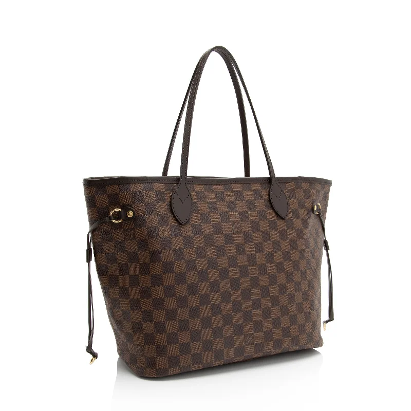 Louis Vuitton crossbody bags with adjustable shoulder straps for comfortLouis Vuitton Damier Ebene Neverfull MM Tote (PA4tch)