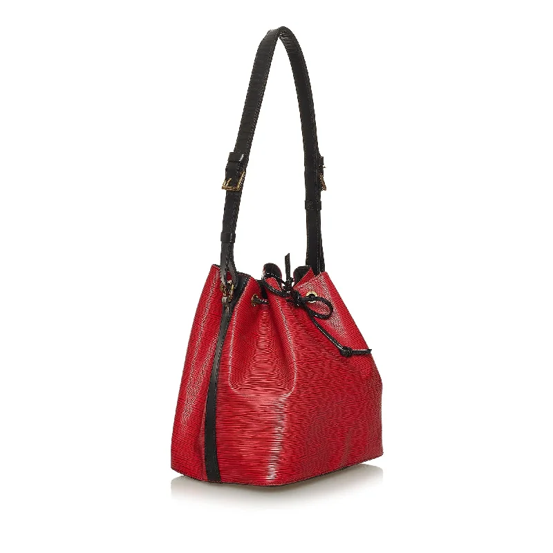 Louis Vuitton Neverfull bags with large capacity for everyday essentialsLouis Vuitton Epi Bicolor Petit Noe (28780)