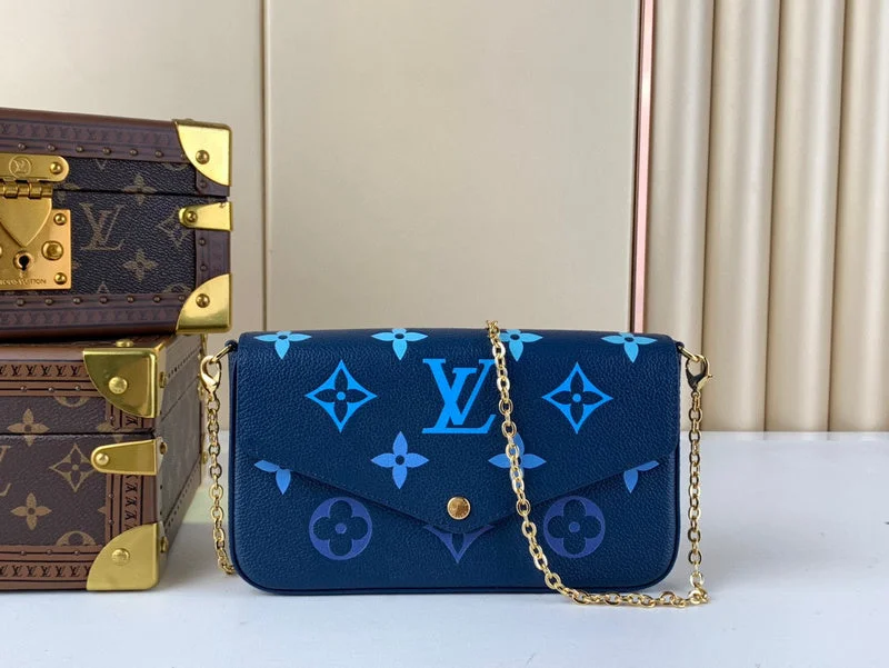 Louis Vuitton bags with a magnetic snap closure for easy accessLouis Vuitton Bags