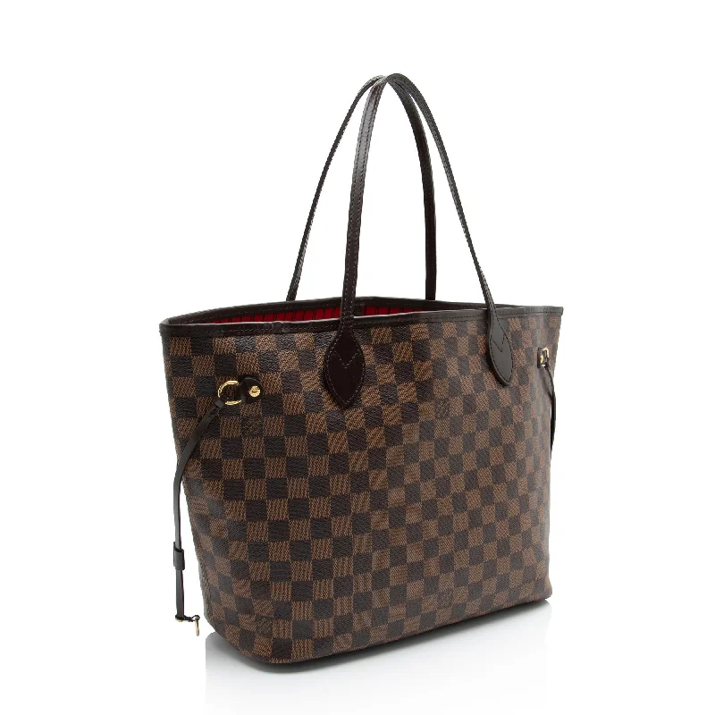 Louis Vuitton Twist bags with a snakeskin - effect panel for a bold lookLouis Vuitton Damier Ebene Neverfull MM Tote (MCtMe7)