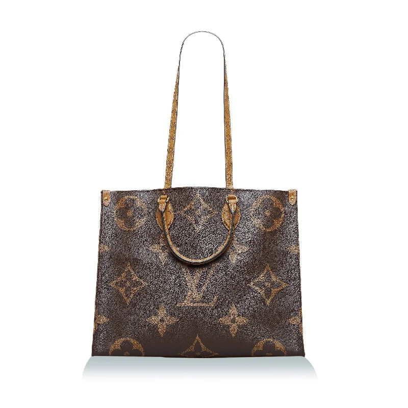 Louis Vuitton handbags with a beaded trim for a touch of glamourLouis Vuitton Onthego GM Giant Monogram Canvas