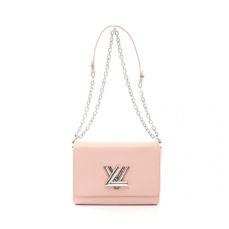 Louis Vuitton Twist bags with a crystal - embellished LV - turnlockLouis Vuitton Twist Handbag Epi Leather MM