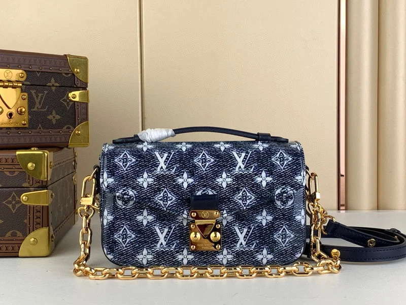 Louis Vuitton bags with a snap - button closure and a decorative charm for styleLouis Vuitton Bags