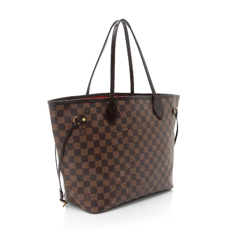 Louis Vuitton Neverfull bags with large capacity for everyday essentialsLouis Vuitton Damier Ebene Neverfull MM Tote (tyDp9G)