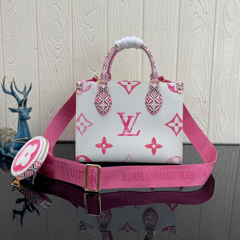 Louis Vuitton Alma bags with a leather - wrapped handle for a luxurious feelLouis Vuitton Bags