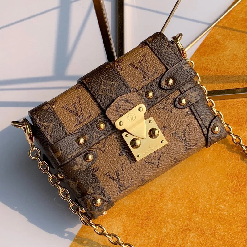 Louis Vuitton bags with a snap - button closure and a decorative charm for styleLouis Vuitton Bags