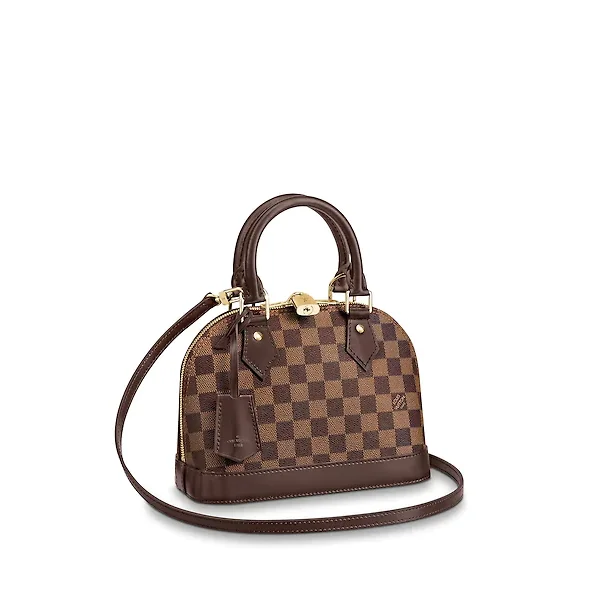 Small - sized Louis Vuitton Pochette Metis bags for a compact carryLouis Vuitton Alma BB Damier Ebene