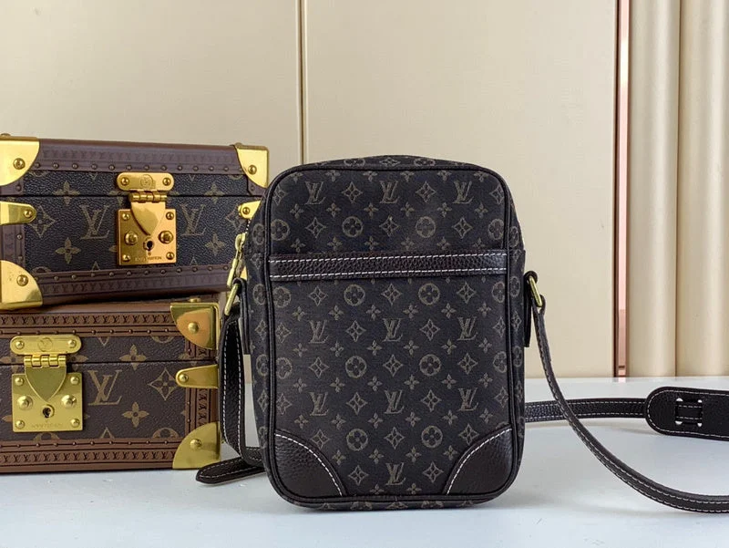 Louis Vuitton crossbody bags with a woven leather strap for textureLouis Vuitton Bags