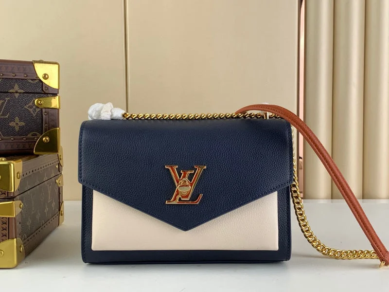 Louis Vuitton handbags with a metal - framed clasp for durabilityLouis Vuitton Bags