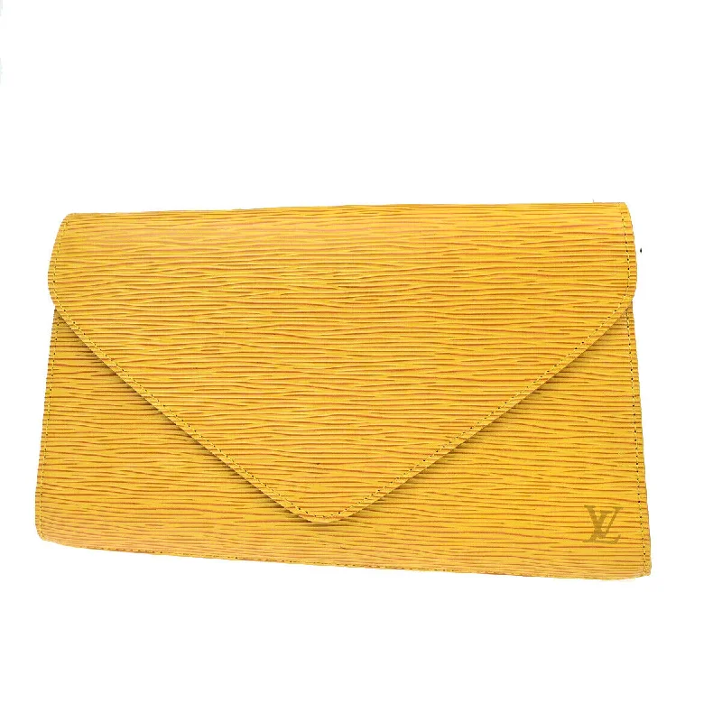 Louis Vuitton Alma bags with a detachable shoulder strap for versatilityLOUIS VUITTON Art deco Clutch Bag