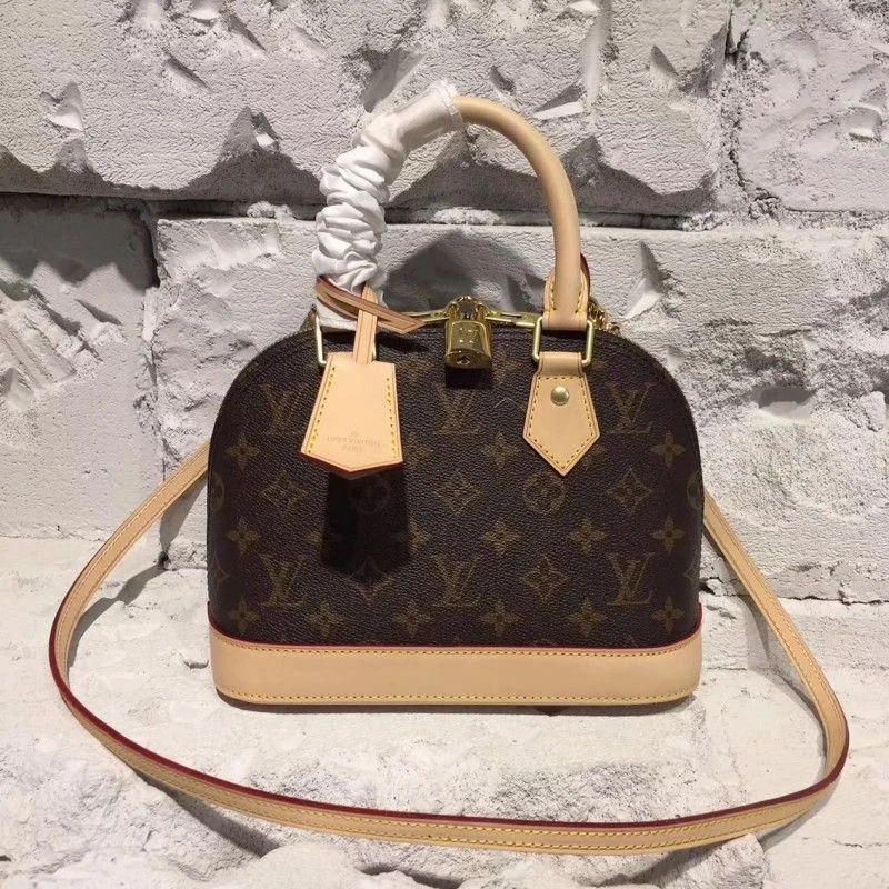 Louis Vuitton crossbody bags with a keychain holder for practicalityLouis Vuitton Alma BB Monogram