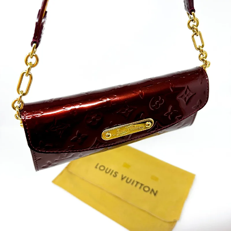 Louis Vuitton bags with a front - flap pocket for quick - access itemsLouis Vuitton Sunset Boulevard Handbag Monogram Vernis