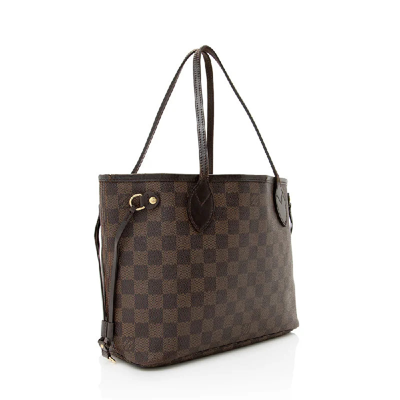 Louis Vuitton Twist bags with a snakeskin - effect panel for a bold lookLouis Vuitton Damier Ebene Neverfull PM Tote - FINAL SALE (19822)