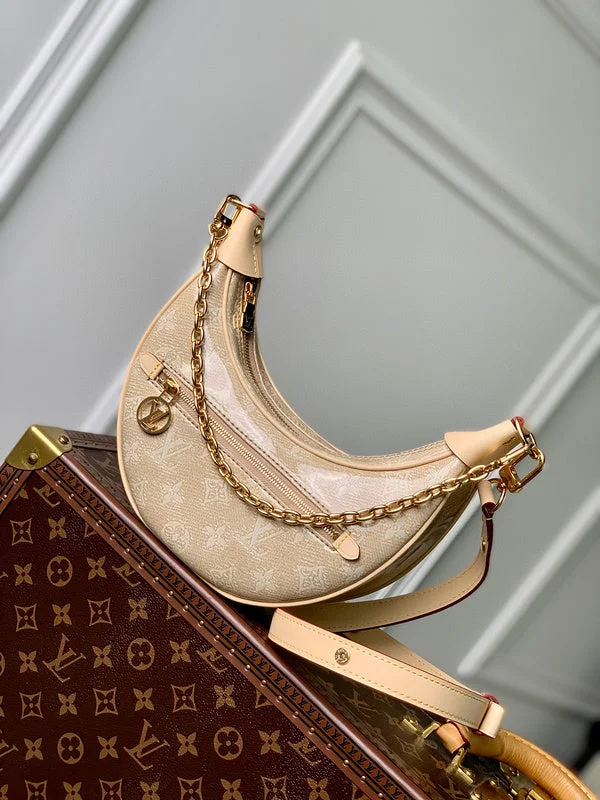 Louis Vuitton crossbody bags with a printed floral pattern for femininityLouis Vuitton Bags