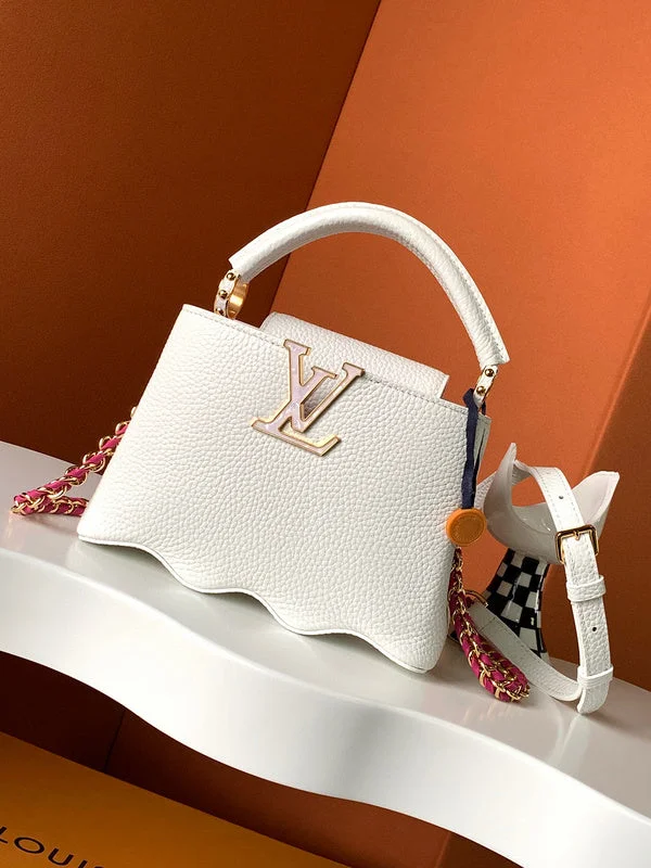 Louis Vuitton Petite Malle bags with a hard - shell structure for uniquenessLouis Vuitton Bags