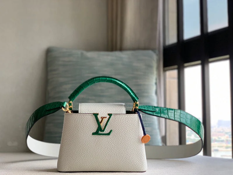 Louis Vuitton Alma bags featuring the signature top - handle designLouis Vuitton Bags