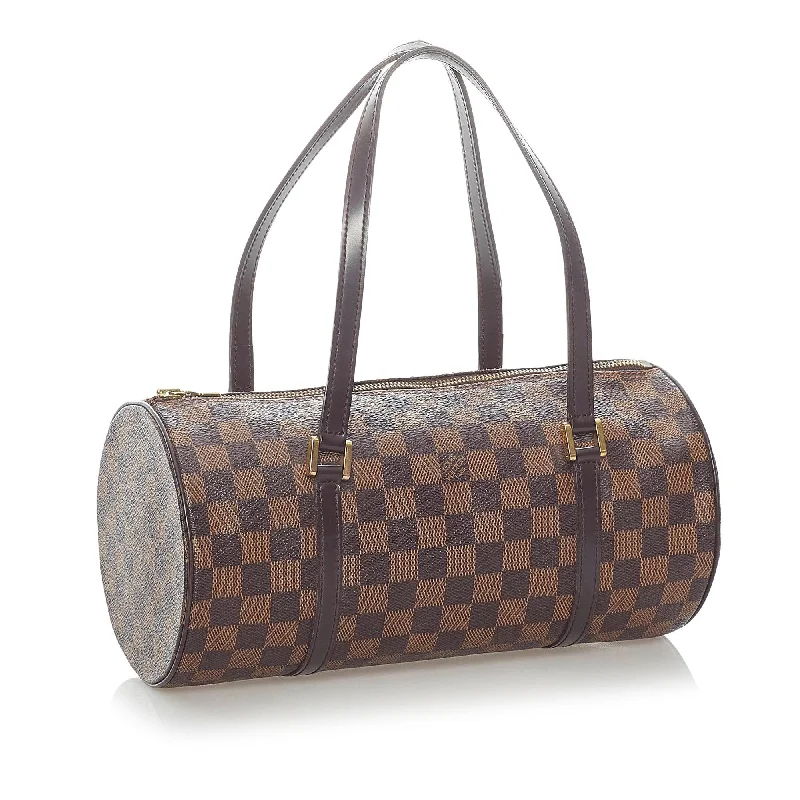 Ladies Louis Vuitton Capucines bags with a detachable shoulder strapLouis Vuitton Damier Ebene Papillon 30 (32407)