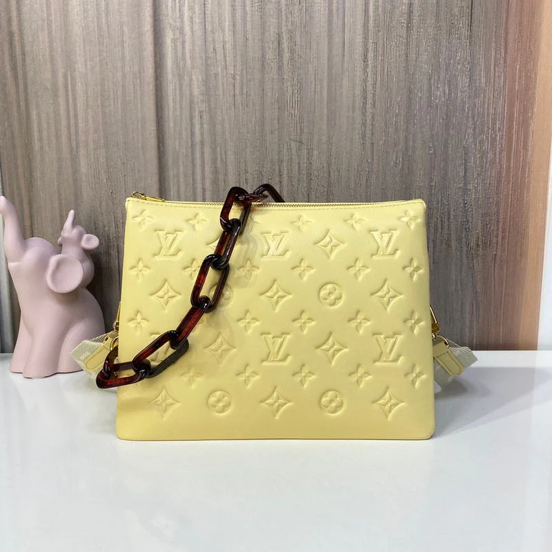 Ladies Louis Vuitton Petite Malle bags in a pastel color for a soft lookLouis Vuitton Bags