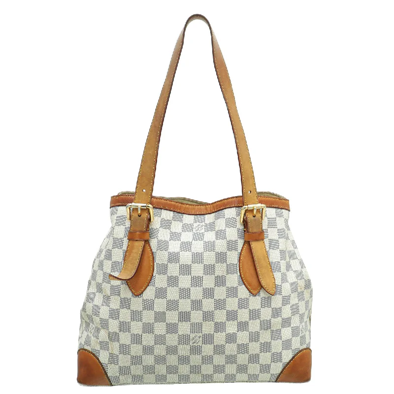 Ladies Louis Vuitton Petite Malle bags in a pastel color for a soft lookLouis Vuitton Azur Hampstead MM Bag