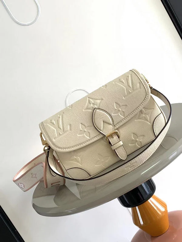 Louis Vuitton Alma bags with a monogram - embossed leather surfaceLouis Vuitton Bags