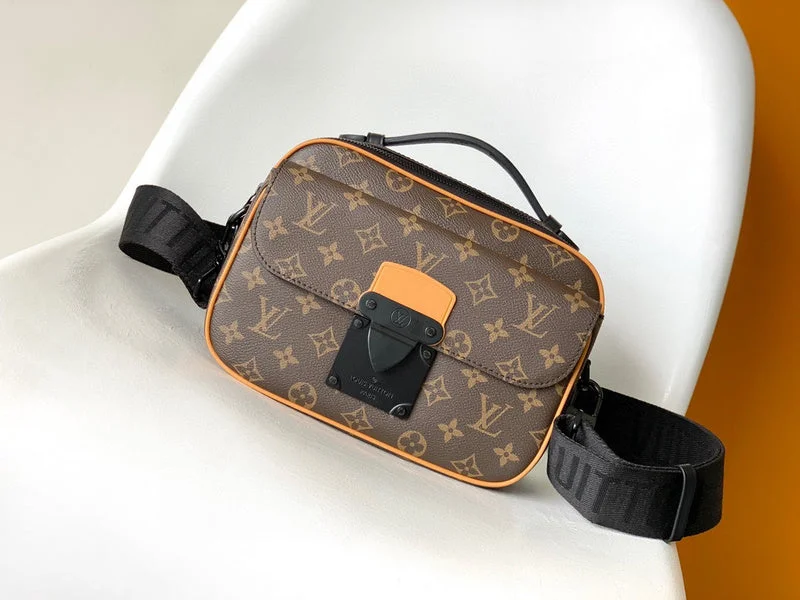 Louis Vuitton bags with a detachable mirror inside for on - the - go touch - upsLouis Vuitton Bags