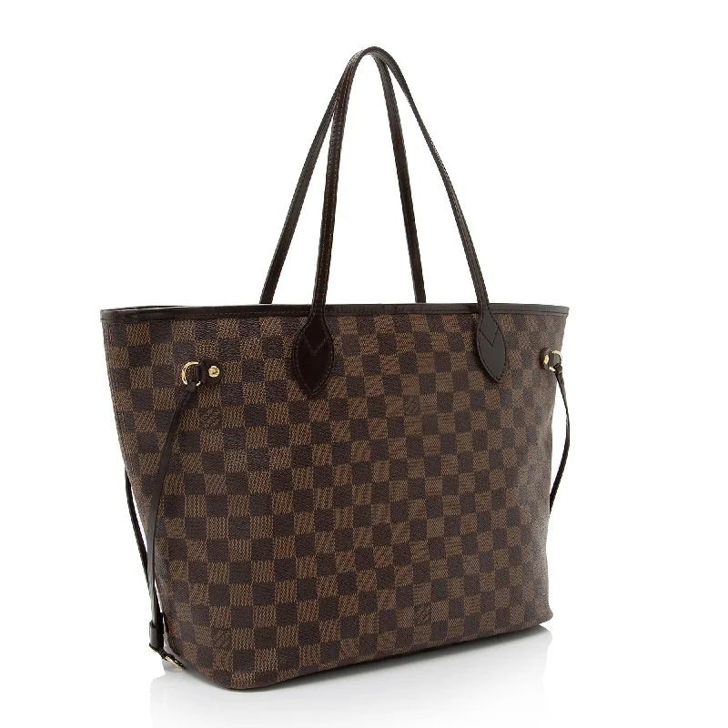 Louis Vuitton crossbody bags with a keychain holder for practicalityLouis Vuitton Damier Ebene Neverfull MM Tote (MLh1LQ)