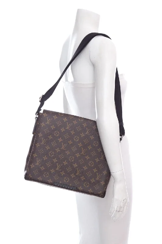 Louis Vuitton backpacks with a sleek, minimalist design for styleLouis Vuitton Brown & Black Monogram Messenger Bag