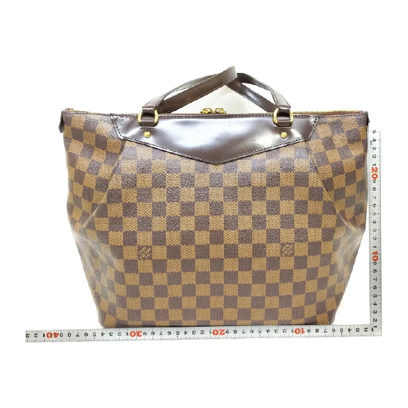 Louis Vuitton handbags with a metal - framed clasp for durabilityLouis Vuitton Brown Damier Tote Bag