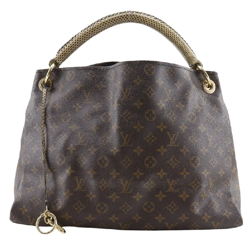 Louis Vuitton Twist bags with a snakeskin - effect panel for a bold lookLOUIS VUITTON Artsy Shoulder Bag