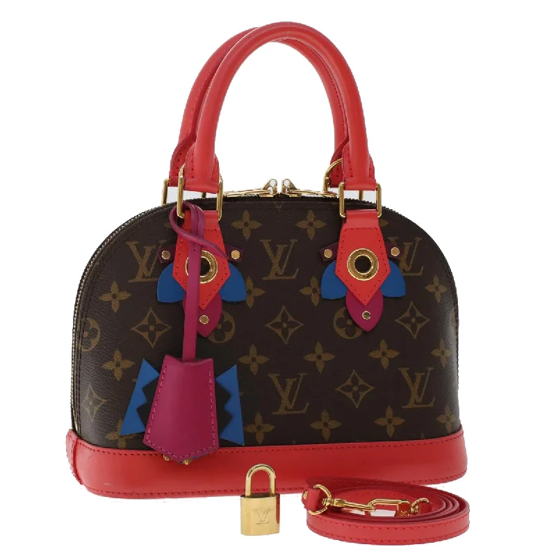 Louis Vuitton handbags with a back - zip pocket for storing valuablesLOUIS VUITTON Alma BB Handbag