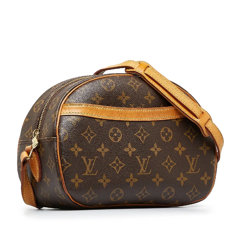 Ladies Louis Vuitton shoulder bags with a magnetic - closure flap for easeLouis Vuitton Blois Monogram Canvas