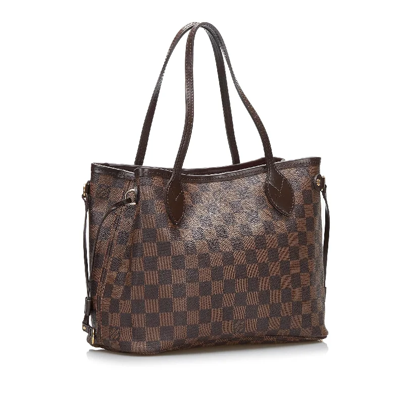 Louis Vuitton crossbody bags with a printed floral pattern for femininityLouis Vuitton Damier Ebene Neverfull PM (5JPqFE)