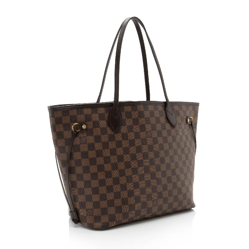 Louis Vuitton crossbody bags in a bold red color for a statementLouis Vuitton Damier Ebene Neverfull MM Tote (ulQ8HW)