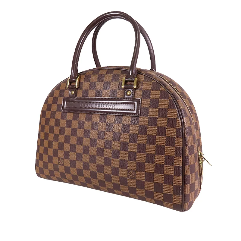 Ladies Louis Vuitton Capucines bags with gold - toned hardwareLouis Vuitton Damier Ebene Nolita (W84XjS)