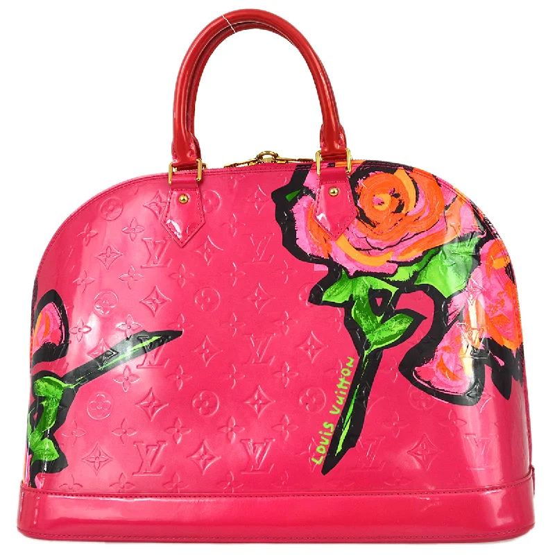 Louis Vuitton Twist bags with the iconic LV - turnlock closureLouis Vuitton 2009 Pink Vernis Alma MM M93686