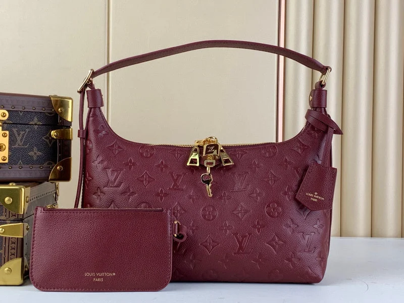 Louis Vuitton Alma bags with a leather - wrapped handle for a luxurious feelLouis Vuitton Bags