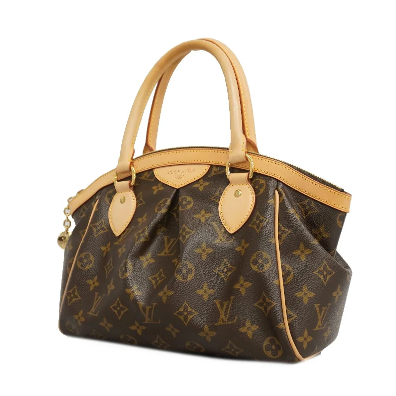 Louis Vuitton Twist bags with a contrast - colored interior for visual interestLOUIS VUITTON MONOGRAM TIVOLI PM SATCHEL BAG