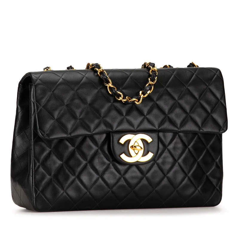 Chanel bags for those who value investment piecesCHANEL DECA MATRASSES 34 COCOMARK CHAIN SHOLDER BAG BLACK Lambskinkin LADY CHANEL CHANEL