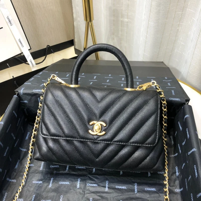 Chanel bags with iconic gold chainsChanel Bags