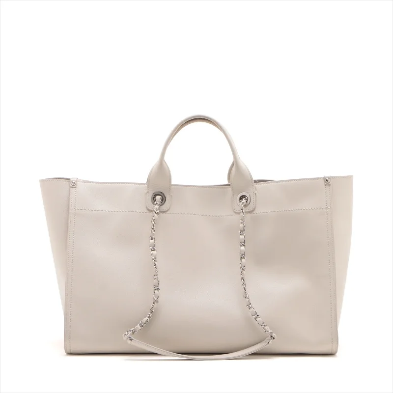 Chanel Classic Flap Bag for Evening PartyChanel Deauville GM Caviar S Tote Bag 2WAY Beige Silver  25th