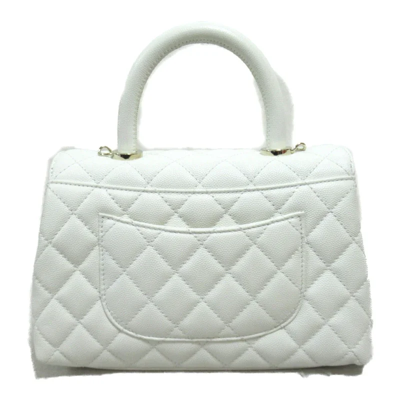 Chanel bags perfect for everyday elegChanel Coco Handle Matrasse 2w Shoulder Bag 2way Shoulder Bag Caviar S  White A92990