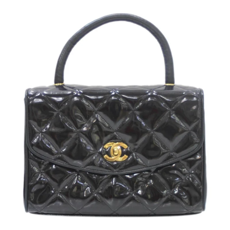 Chanel Vintage Inspired Handbag for Retro LoversCHANEL handbag enamel black 2169878