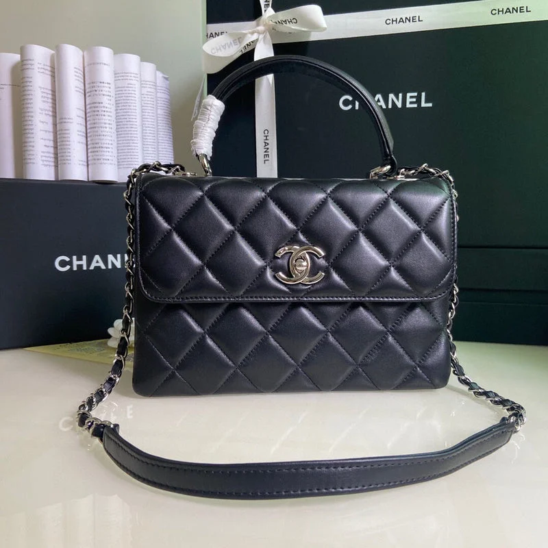 Chanel Quilted Leather Shoulder Bag for FashionistasChanel Bags