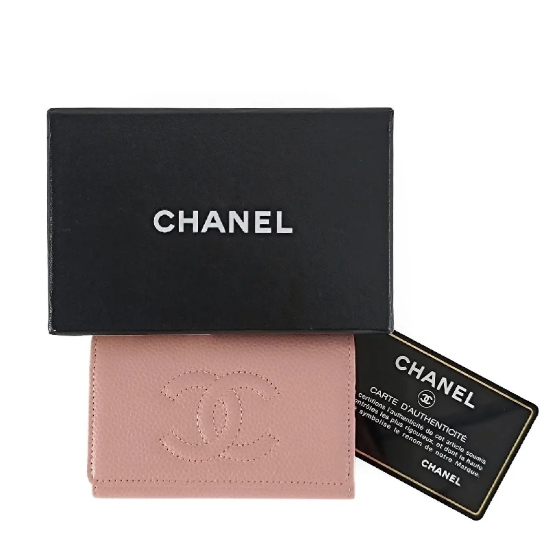 Chanel leather bags for everydCHANEL key ring 6 hooks in pink Cavier leather