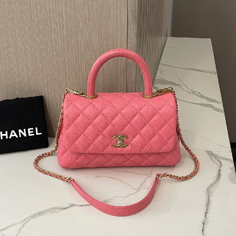 Chanel Quilted Leather Shoulder Bag for FashionistasChanel Coco Handle, 27xxxxxx Purchased in 2018