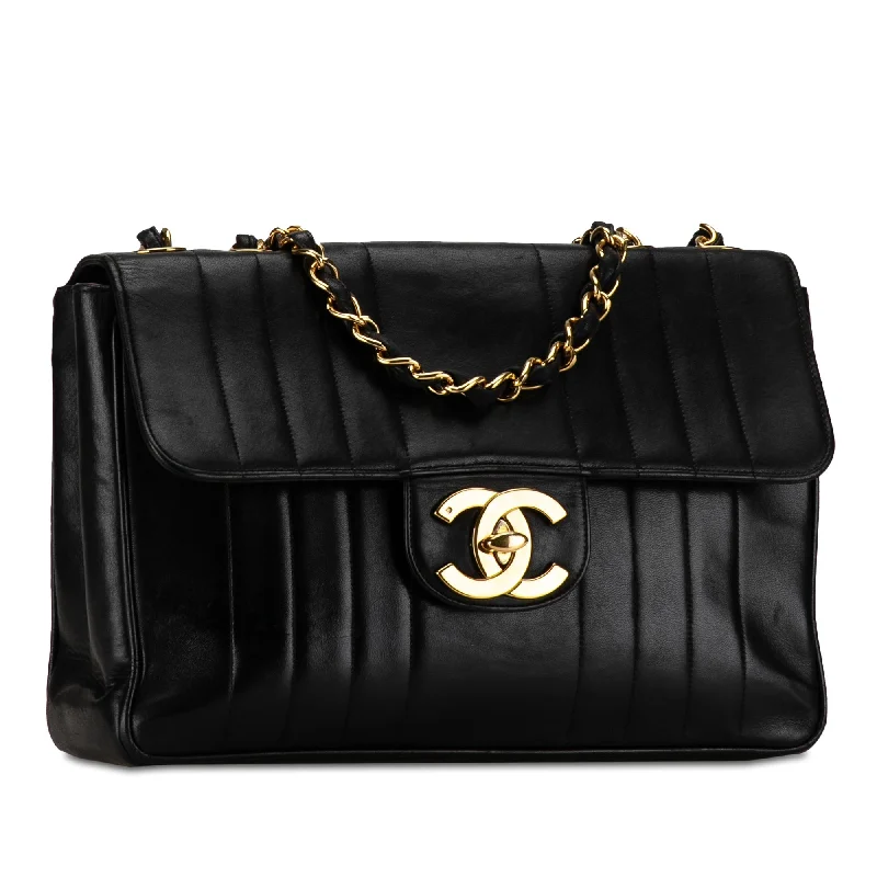 Chanel Limited Edition Handbag for CollectorsCHANEL Jumbo XL Vertical Quilt Flap Shoulder Bag